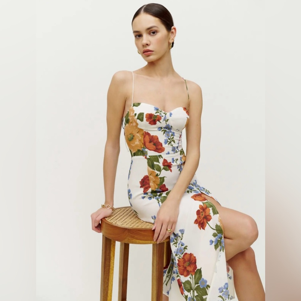 *NWT* Reformation Juliette Midi Dress - Formosa